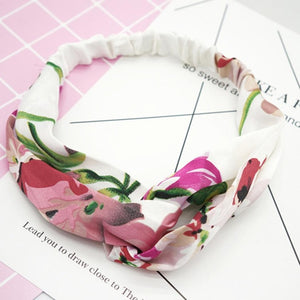 Silk Retro Fashion Floral Hair Bohemian Headbands Several Styles