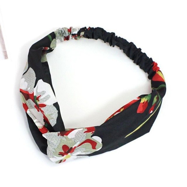 Silk Retro Fashion Floral Hair Bohemian Headbands Several Styles